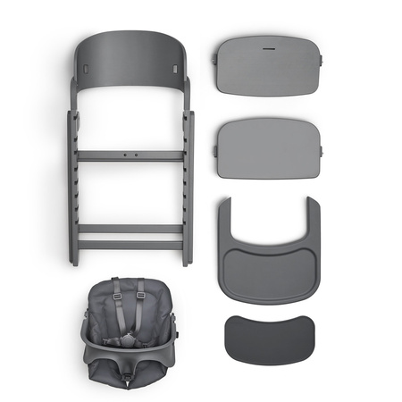 Future Design Krzesełko do karmienia Me&You Total Grey