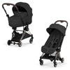 Cybex Coya 2 Style Champagne Gold Sepia Black wózek 2w1 głęboko-spacerowy