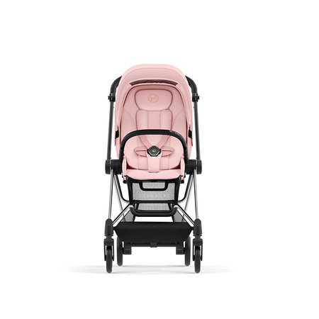 Cybex Mios Chrome Black Peach Pink wózek spacerowy