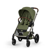 Cybex Balios S Lux 2026 ze składaną gondolą Moss Green wózek 2w1 głęboko-spacerowy 
