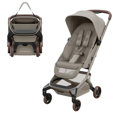 Maxi Cosi Wózek Fame Cabin Sapphire Sand wózek spacerowy z pałąkiem