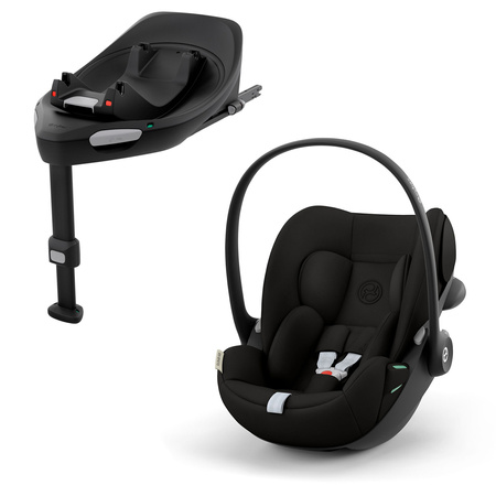 Cybex Cloud G3 Magic Black fotelik z bazą G3 zestaw 0-13 kg