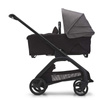 Bugaboo Dragonfly wózek 2w1 głęboko-spacerowy rama Black/Midnight Black-Grey Melange