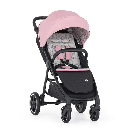 Petite&Mars Royal 3 Rose Pink stelaż Black wózek spacerowy