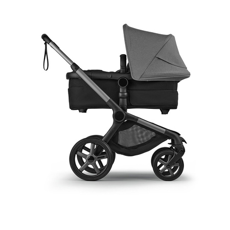 Bugaboo Fox 5 Renew Graphite/Black Haritage/Moon Grey wózek 2w1 głęboko-spacerowy