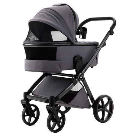 Adamex Alfa Natura Stone wózek 2w1 głęboko-spacerowy