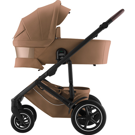 Britax Romer Smile 5Z Lux Warm Caramel zestaw 4w1 z fotelikiem Baby-Safe Pro Warm Caramel i bazą Vario 5Z