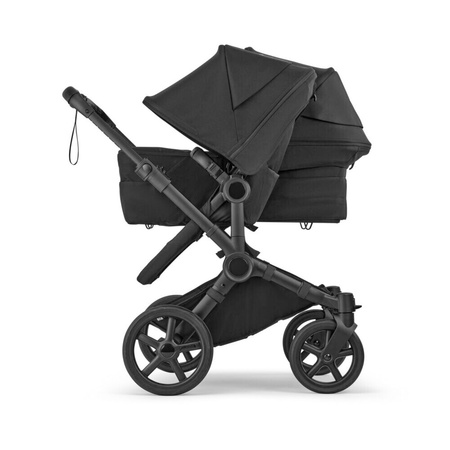 Bugaboo Donkey6 Duo Black/Heritage Black wózek 2w1 dla dwójki dzieci w różnym wieku