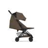 Cybex Coya 2 Comfort Matt Black Coconut Brown wózek spacerowy