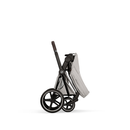 Cybex Priam 5.0 Chrome Brown City Grey wózek 2w1 głęboko-spacerowy