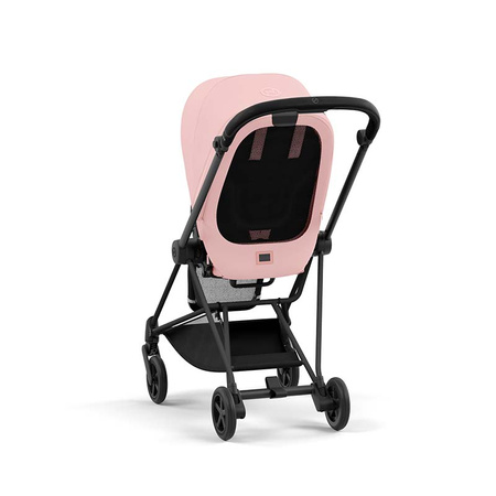 Cybex Mios Matt Black Peach Pink wózek spacerowy