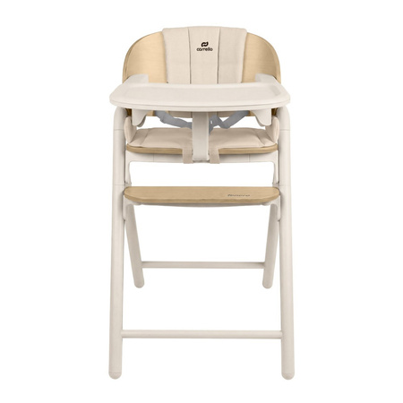 Carrello Tenero CRL-9507 Olympus Beige Wooden krzesełko do karmienia