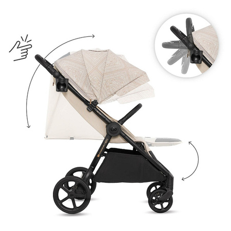 Kinderkraft Mitzy Bizuu Whisper Dune wózek spacerowy