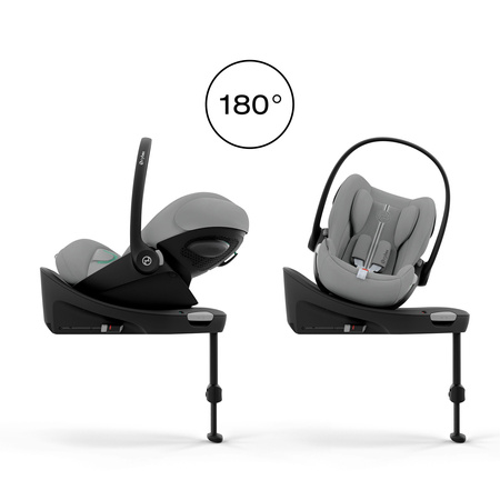 Cybex Cloud G3 Stone Grey fotelik z bazą G3 zestaw 0-13 kg