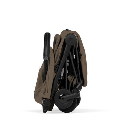 Cybex Coya 2 Comfort Matt Black Coconut Brown wózek spacerowy