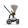 Cybex Priam 4.0 Chrome Black Cozy Beige wózek spacerowy