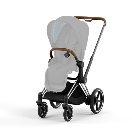 Cybex ePriam stelaż wózka spacerowego Chrome Brown
