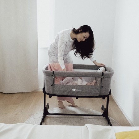 Petite&Mars Nextie 2w1 łóżeczko dostawne