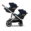 Cybex Gazelle S Ocean Blue zestaw bliźniaczy 2w1