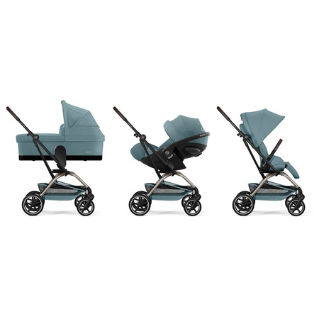 Cybex Eezy S Twist+2 TPE Stormy Blue wózek spacerowy