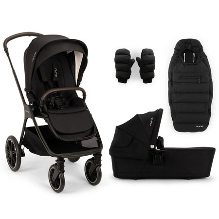 Nuna Triv LX All-Season Caviar wózek 2w1 głęboko-spacerowy