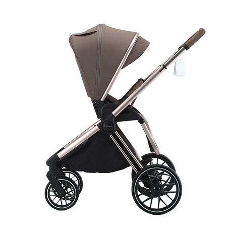 Adamex Spark Champagne Fango wózek 2w1 głęboko-spacerowy