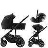 Britax Romer Smile 5Z Space Black zestaw 3w1 z fotelikiem Baby-Safe Pro Style Carbon Black
