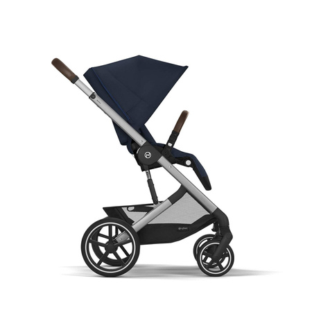 Cybex Balios S Lux 2.0 Ocean Blue zestaw 4w1 z fotelikiem Cloud G Plus i Bazą G