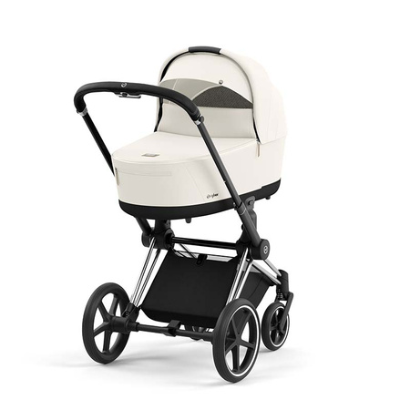 Cybex Priam 4.0 OFF WHITE zestaw 3w1 z fotelikiem Cloud T Plus