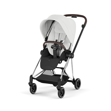Cybex Mios 4.0 Style Chrome Brown Off White wózek 2w1 głęboko-spacerowy