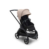 Bugaboo Dragonfly wózek spacerowy rama Black/Midnight Black-Desert Taupe