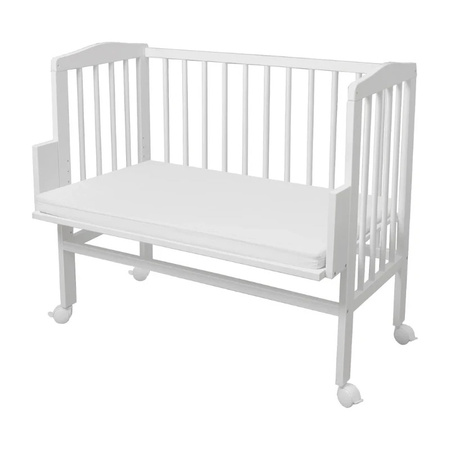 Waldin Prześcieradło do dostawki 2w1 90x50 Białe