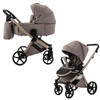 Adamex Alfa Natura Cappuccino wózek 2w1 głęboko-spacerowy