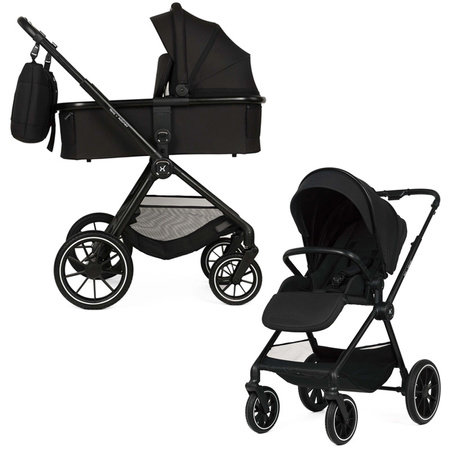 Adamex Nova Black wózek 2w1 głęboko-spacerowy