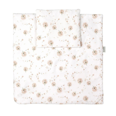 Waldin pościel niemowlęca Rożek 2 w 1 Zielone Gałązki