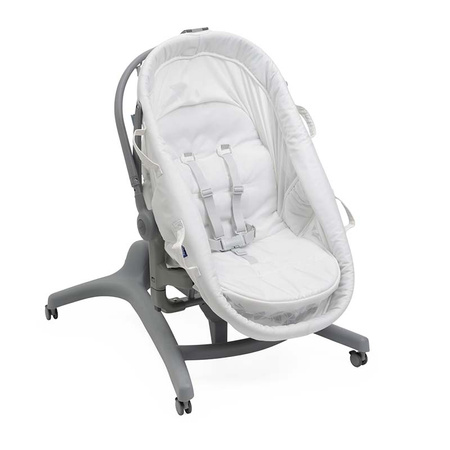 Chicco Baby Hug Pro 5w1 White Cream łóżeczko dziecięce