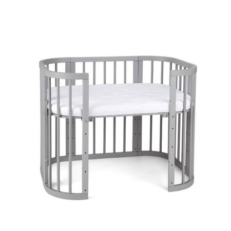 Waldin Łóżeczko 5w1 Szare z opcją kołyski