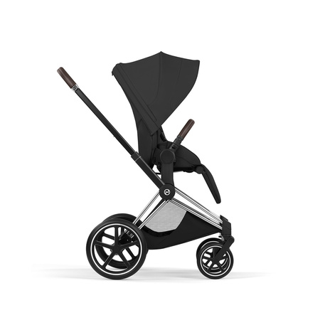 Cybex Priam 5.0 Chrome Brown Sepia Black wózek 2w1 głęboko-spacerowy