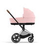 Cybex Priam 4.0 Chrome Brown Peach Pink wózek głęboki