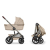 Cybex Talos S Lux 2026 ze składaną gondolą wózek 2w1 głęboko-spacerowy Almond Beige