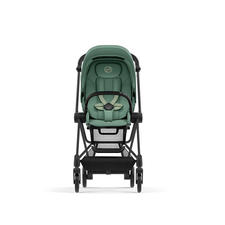 Cybex Mios Matt Black Leaf Green wózek spacerowy