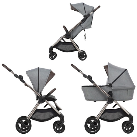 Anex iQ Premium Pure wózek 3w1 głęboko-spacerowy