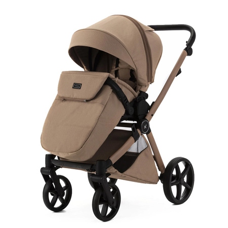 Adamex Alfa Natura Camel wózek 2w1 głęboko-spacerowy