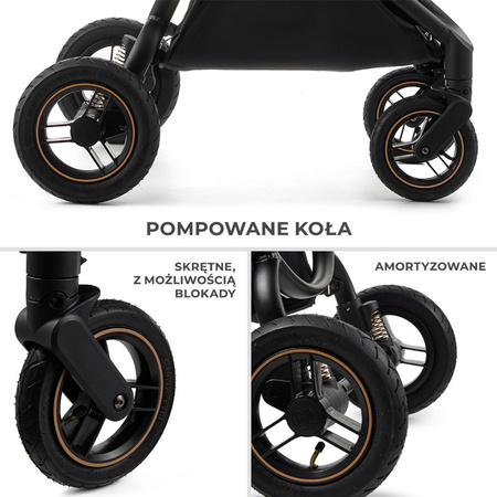 Kinderkraft Mitzy Air Czarny wózek spacerowy