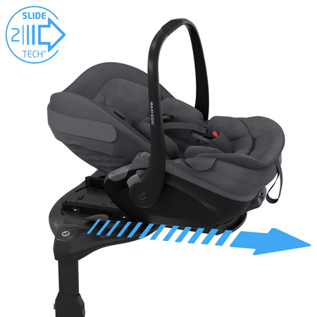 Maxi Cosi Pebble Slide Pro Moon Graphite Fotelik samochodowy 40-87 cm