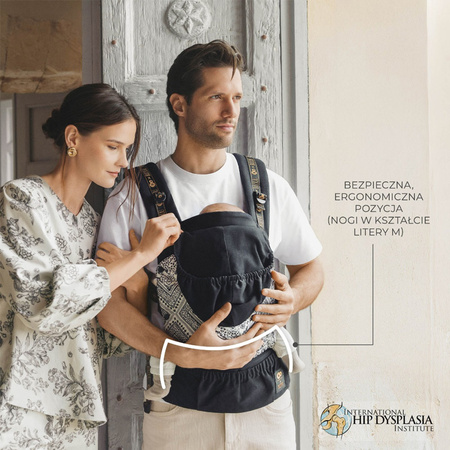 Kinderkraft Nosidełko ergonomiczna Hyggy Bizuu Lunar Black