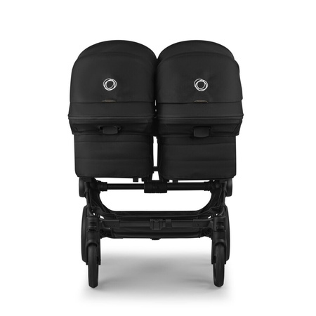 Bugaboo Donkey6 Twin Black/Heritage Black wózek 2w1 dla bliźniąt