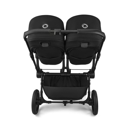 Bugaboo Donkey6 Twin Black/Heritage Black wózek 2w1 dla bliźniąt
