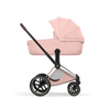Cybex Priam 5.0 Champagne Gold Peach Pink wózek 2w1 głęboko-spacerowy