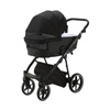 Adamex Belissa Black wózek 2w1 głęboko-spacerowy